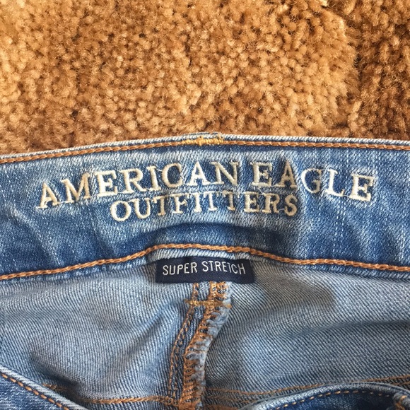 American Eagle Light Wash Jeggings - Picture 3 of 6
